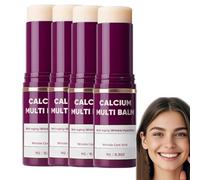 Calcium multi baume-hydratant visage & yeux bâton pour la peau mature, hydratant rides multi baume pour anti-vieillissement et resserrement de la peau fléchissante (4)