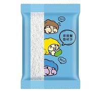 Calcium Reptile Sand, White Crab Bedding, Fine Particles Sands, Hermit Crabs Substrate, 9.84x5.91x3.94 inches, Maintaining Ideal Humidity Levels for Your Pet’s Well Being
