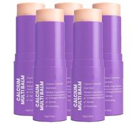 Calcium Volume Multi Balm, Calcium Balm Stick, Baume Anti-âge Au Calcium, Stick Collagène Coréen Hydratant, Anti-âge Raffermissant Soin De La Peau, Réparation Intensive Et Crème Hydratante (5)