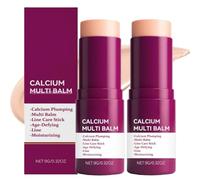 Calcium Volume Multi Balm,Soin Collagene Anti Ride Coréen Visage Hydratants,Stick Anti Rides Visages,Creme Visage Coréenne,Pour Yeux Visages Et Cou Traitement Des Rides Hydratant (2)