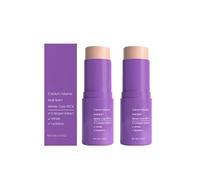 Calcium Volume Multi Balm Stick 10 g Baume visage anti-rides avec hydratation en profondeur, calcium collagène rétinol hydratant pour ridules fines, peau sèche lèvres (2 pièces, 10 g)