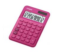 Calculatrice de bureau Casio MS-20UC rouge solaire, à pile(s)