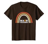 Calcul Blague Professeur d'algèbre Mathématiques Humour T-Shirt, Enfant, Marron, 2 Ans