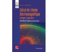 Calcul de champ électromagnétique : exemples d'applications - Gérard TANNEAU - Technique Et Documentation - broché - Manuel