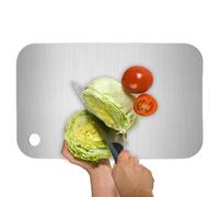 Calcul De Générique Pour La Viande - CuisineEn Acier Inoxydable Aliments Coupants - Coupe Multifonctionnelle Pour Préparer Poisson, Viande, Légumes, NourritureNotre planche à découper Double Face Est