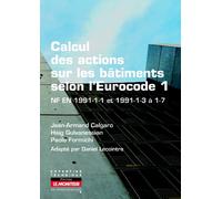 Calcul des actions sur les bâtiments selon l'Eurocode 1: NF EN 1991-1-1 et 1991-1-3 à 1-7