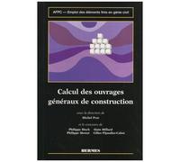 Calcul Des Ouvrages Généraux De Construction