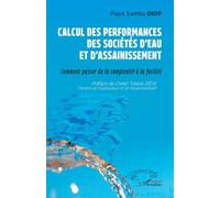 Calcul des performances des sociétés d'eau et d'assainissement Comment passer de la complexité à la facilité - Papa Samba Diop - L'harmattan - broché - Essai