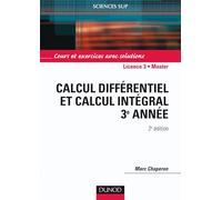 Calcul différentiel et calcul intégral - 2ème édition