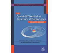 Calcul différentiel et équations différentielles L3 - Dominique Aze - Edp Sciences - broché - Scolaire / Universitaire