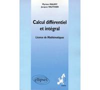 Calcul Différentiel Et Intégral - Enseignement À Distance Universitaire Européen