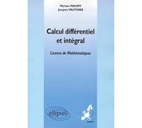Calcul différentiel et intégral (Enseignement à distance universitaire européen) : Licence 3ème année de Mathématiques