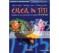 Calcul en tête: Stratégies de calcul mental pour les élèves de 13 à 15 ans