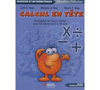 Calcul en tête: Stratégies de calcul mental pour les élèves de 8 à 12 ans
