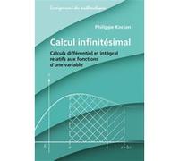 Calcul infinitésimal Philippe Kocian (Auteur)