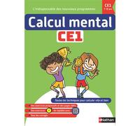 Calcul mental CE1 - 7-8 ans - Olivier Le Dantec - Nathan - broché - Scolaire / Universitaire