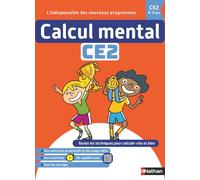 Calcul Mental CE2 8-9 ans - Cahier d'exercices progressifs avec tables de multiplication