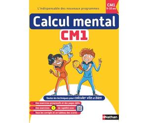 Calcul mental CM1 | Maths primaire 9-10 ans | Entraînement quotidien, exercices progressifs et révisions