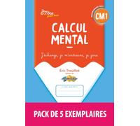 Calcul mental CM1 - Pack de 5 exemplaires