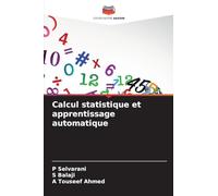 Calcul statistique et apprentissage automatique