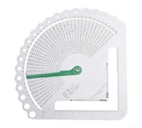 Calculateur de Tricot, Règle pour Échantillon et Mailles | Pour échantillons de tricot, calcul pour précis des mailles, idéal tricoteuses, PVC , taille 22x20.6cm