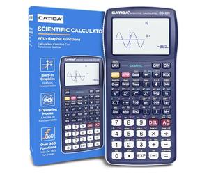 Calculateur Scientific avec Fonctions Graphiques - Multiple Modes avec Interface intuitive - Parfait pour Les débutants et Les Courses, Les écoles élevées ou Les Colleges, CATIGA CS-229