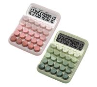 Calculator Mechanical Keyboard - Ergonomic Mechanical Numeric Keypad | Desk Calculator Desktop Calculators Office School Home Student Study Portable Aesthetic Decorative Kawaii Cute Decor Compact