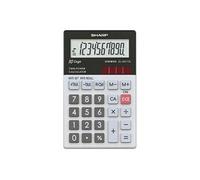 SHARP Calculatrice de poche EL-W211G GY solaire/à pile argentée