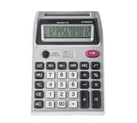 Calculatrice à deux écrans latéraux 12 chiffres avec ABS antichoc pour audits financiers et utilisation en salle de classe Calculatrice de bureau multi-scènes double écran