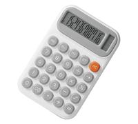 Calculatrice ABS double alimentation solaire source de batterie portable pour diverses applications, y compris l'éducation finance double alimentation solaire/batterie calculatrice portable