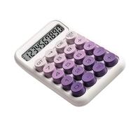 Calculatrice avec Boutons Flexibles Esthétiques Dégradés Appareil Mathématique Multifonctionnel pour Les Étudiants Examens Professionnels Utilisation d'une Calculatrice De Bureau