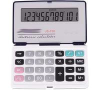 Calculatrice, calculatrice de bureau, calculatrice de bureau, mini calculatrice pliante, grand écran, calculatrice de base, calculatrice à 12 chiffres, effectue le travail quotidien à l'aide de la cal