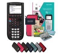 Calculatrice CALCUSO Ensemble Premium rose avec Calculatrice Graphique TI 82 Advanced Python Edition