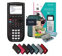 Calculatrice CALCUSO Ensemble Premium turquoise avec Calculatrice Graphique TI 82 Advanced Python Edition