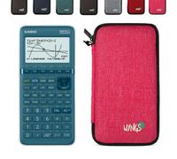Calculatrice Casio Graph 25+E II avec Housse de Protection WYNGS incluse Rose - Calculatrice Graphique