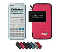 Calculatrice Casio Graph 35+E II avec Housse de Protection WYNGS incluse Rose - Calculatrice Graphique
