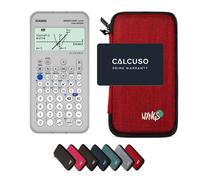 Calculatrice Casio Graph Light avec Housse de Protection WYNGS incluse Rouge - Calculatrice Graphique