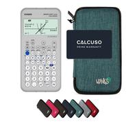 Calculatrice Casio Graph Light avec Housse de Protection WYNGS incluse Turquoise - Calculatrice Graphique