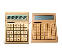 Calculatrice de bureau à 12 chiffres à énergie solaire, calculatrices de comptabilité financière