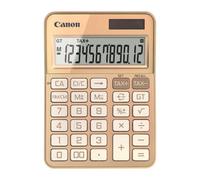 Canon KS-125KB-GD, Scientific Calculator, Suitable for School and Business, Dual Power Battery, Tax Calculations and Grand Total Function, Large Upright Angled Display