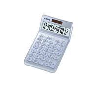 Calculatrice de bureau - Casio - JW-200SC - 12 chiffres - Panneau solaire - Couleur bleue