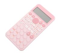 Calculatrice de Bureau Électronique Rose, Calculatrice de Fonctions | Écran Large 12 Chiffres, Fonctions de Calcul Pratiques, Ps, pour Concours Mathématiques et École, Présent Rentrée