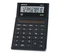 Calculatrice de bureau GENIE 205 ECO / Solaire | 10 chiffres | Calcul des pourcentages | Écologique
