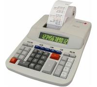 Calculatrice de bureau - OLYMPIA - CPD512 - Écran LCD 12 chiffres - Impression bicolore - Conversion devises