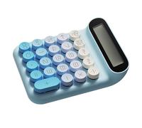 Calculatrice de bureau professionnelle avec rétroaction tactile mécanique pour réduire la fatigue Écran lumineux lisible toute lumière Portable ABS Construction Business Calculatrice