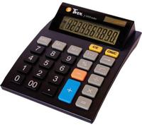 Calculatrice de bureau Twen J 1010 noir Ecran: 10 solaire, à pile(s) (l x H x P) 112 x 40 x 141 mm