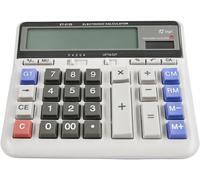 Calculatrice De Comptabilité De Bureau Avec Écran Lcd Extra Large À 12 Chiffres, Calculatrice Comptable Pour Gros Boutons, Batterie Et Double Alimentation Solaire Pour Bureau, Entrepr , Mais[Z1548]