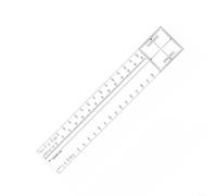 Calculatrice de navigation professionnelle CNP-3 pliable en plastique transparent Règle de mesure pour navigation aérienne Angle Distance Échelle robuste légère résistante aux intempéries pour la