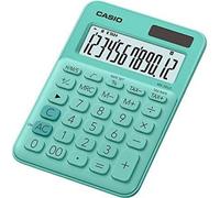 Calculatrice de poche Casio MS-20UC vert 2,3 x 10,5 x 14,95 cm (10 pièces)