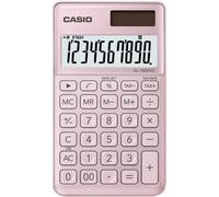 Calculatrice de poche Casio SL-1000SC rose solaire, à pile(s)